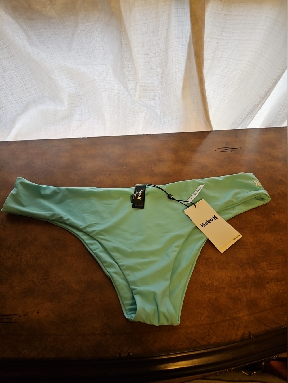 NWT HURLEY Swim  XXL Teal Hipster Surf Bottom